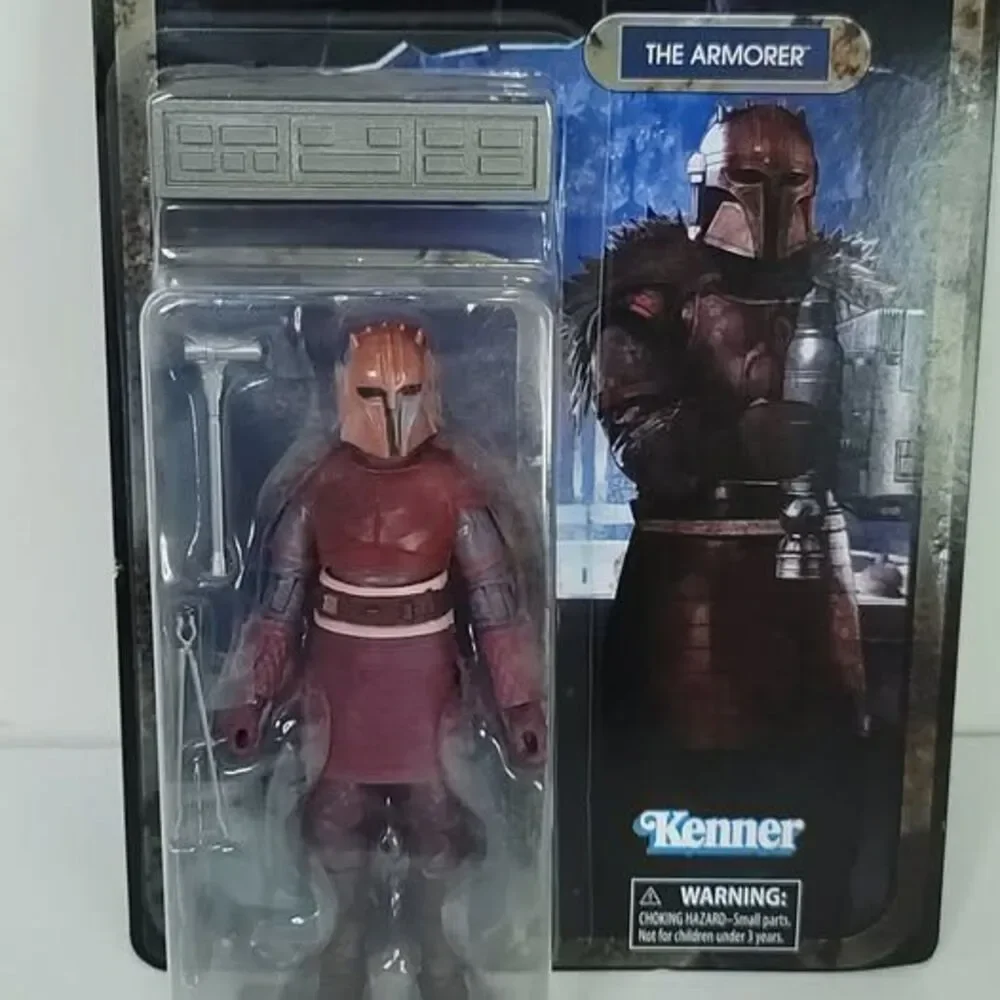 Star Wars Black Series Mandalorian Credit Collection The Armorer 2021 Card bent
